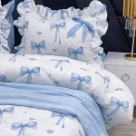 روتختی دورچین طرحدار پاپیونی